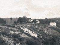 Immagine d'epoca del colle della Maresana